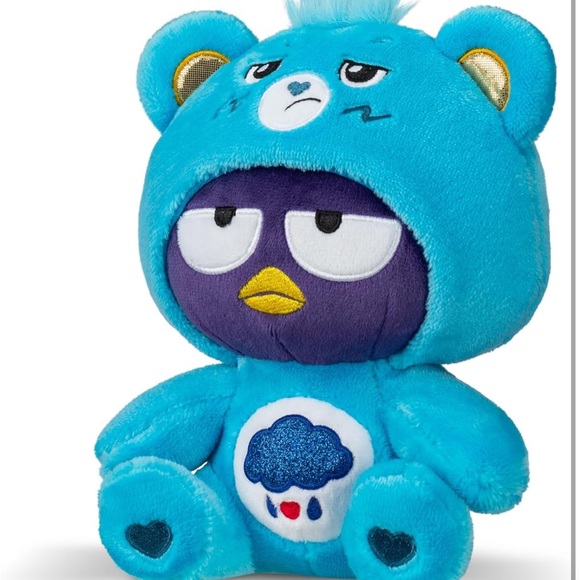 Care Bears Badtz-Maru Sanrio Dressed As Grumpy Bear 9"Fun-Size Plush,Blue Soft - Picture 2 of 4
